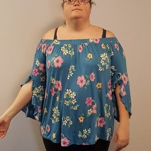 NWT Lane Bryant Off-Shoulder Top